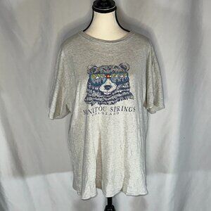 Delta Manitou Springs Colorado Tourist Shirt Size XL Unisex Vacation Mountains